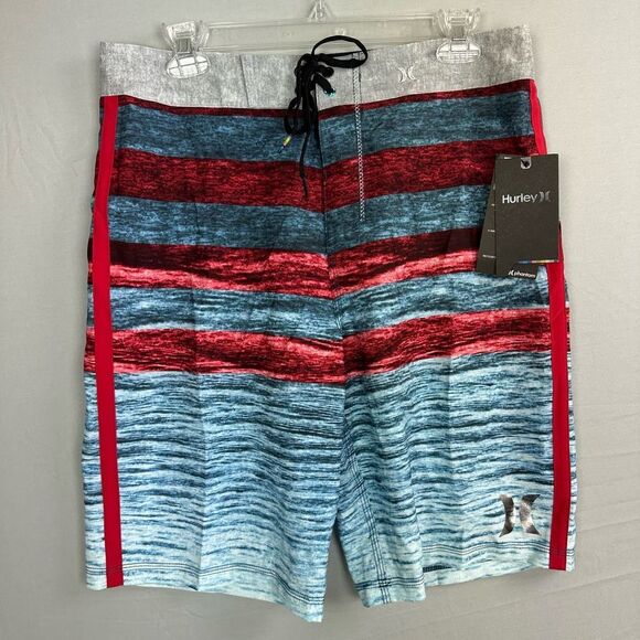 Hurley Phantom Ripple Men’s 30 Board Shorts Stretch 21” Length - Picture 1 of 7